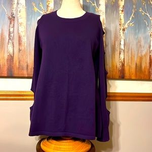 Aqua Cashmere Sweater